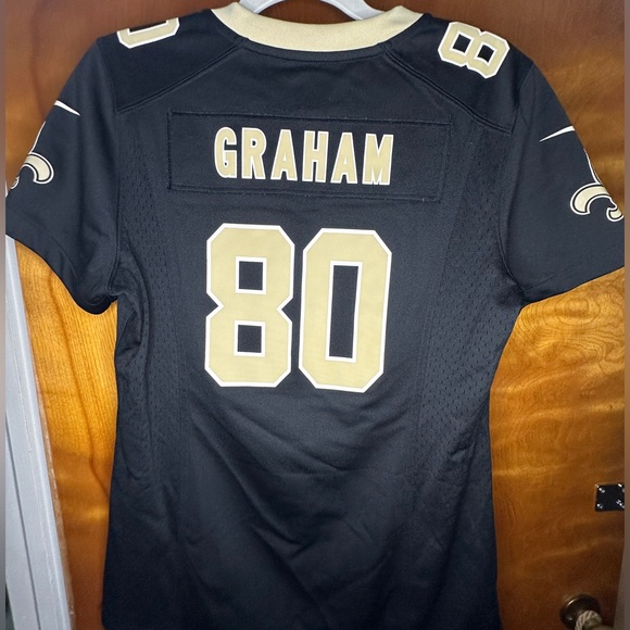 New Orleans Saints - Nike NFL - Jimmy Graham #80 - Limited Game Jersey Authentic - Picture 4 of 8